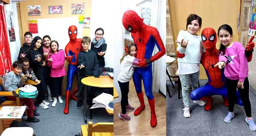 Imagen de Spiderman nos visitó !!!
